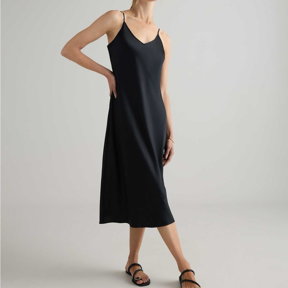 Quince 100% Washable Silk Slip Dress